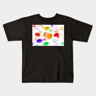 SPILL PILLS PATTERN Kids T-Shirt